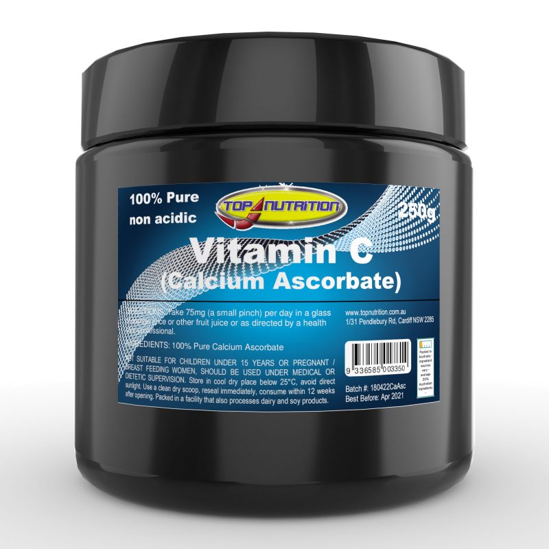 Vitamin C Sodium Ascorbate 250g – Top Nutrition